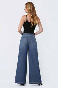 Super High Rise Jeans W Pleats LV2194