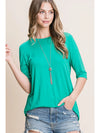 Basic Soft Tee - Kelly Green