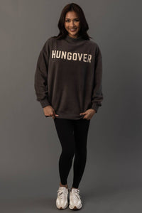 Drinking & Hungover Reversible Sweatshirt - Grey