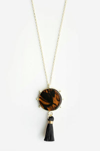 Gleam Necklace Tortoiseshell