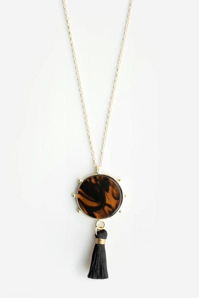 Gleam Necklace Tortoiseshell