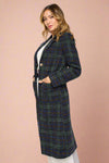 Evergreen Estate Plaid Coat