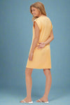 Tab Sleeveless Retreat Dress - Sunkist