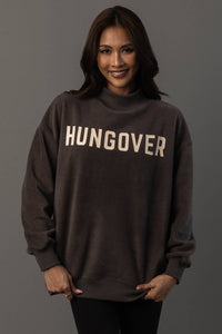 Drinking & Hungover Reversible Sweatshirt - Grey