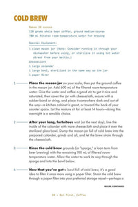 But First, Coffee: A Guide to Brewing from Kitchen to Bar