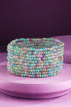 10 Piece Stretch Bracelet - Mint