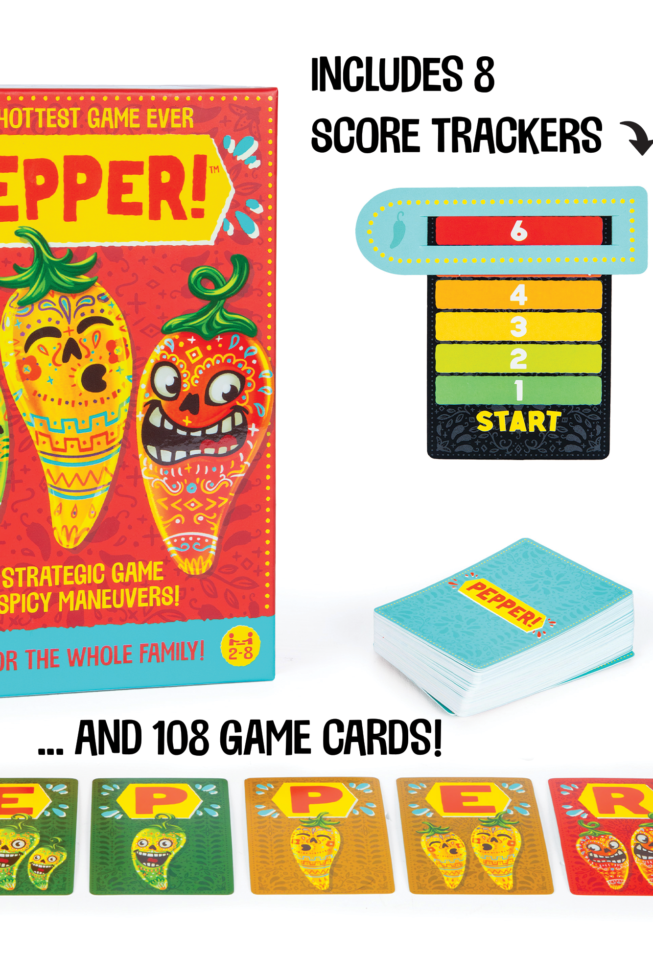 PEPPER! Fun Family Card Game