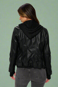 Nomad Canvas Hooded Jacket - Black