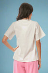 Amsterdam Flower Market Tee - White