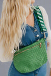 Westlyn Woven Bum Bag - Emerald