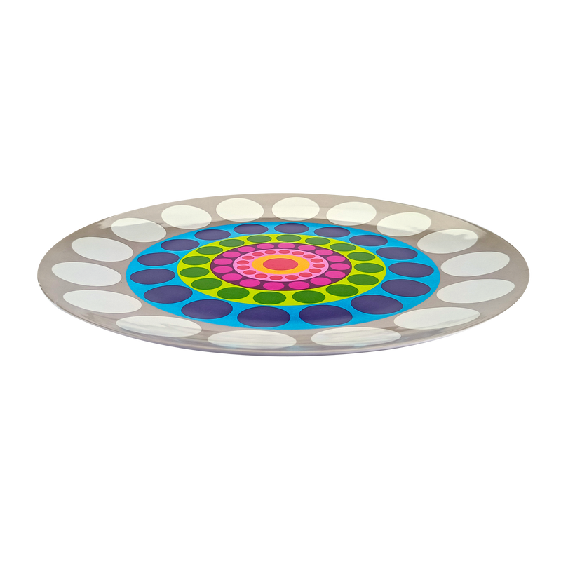 Dial Round Platter