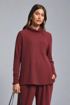 Getaway Long Sleeve Top - Wine