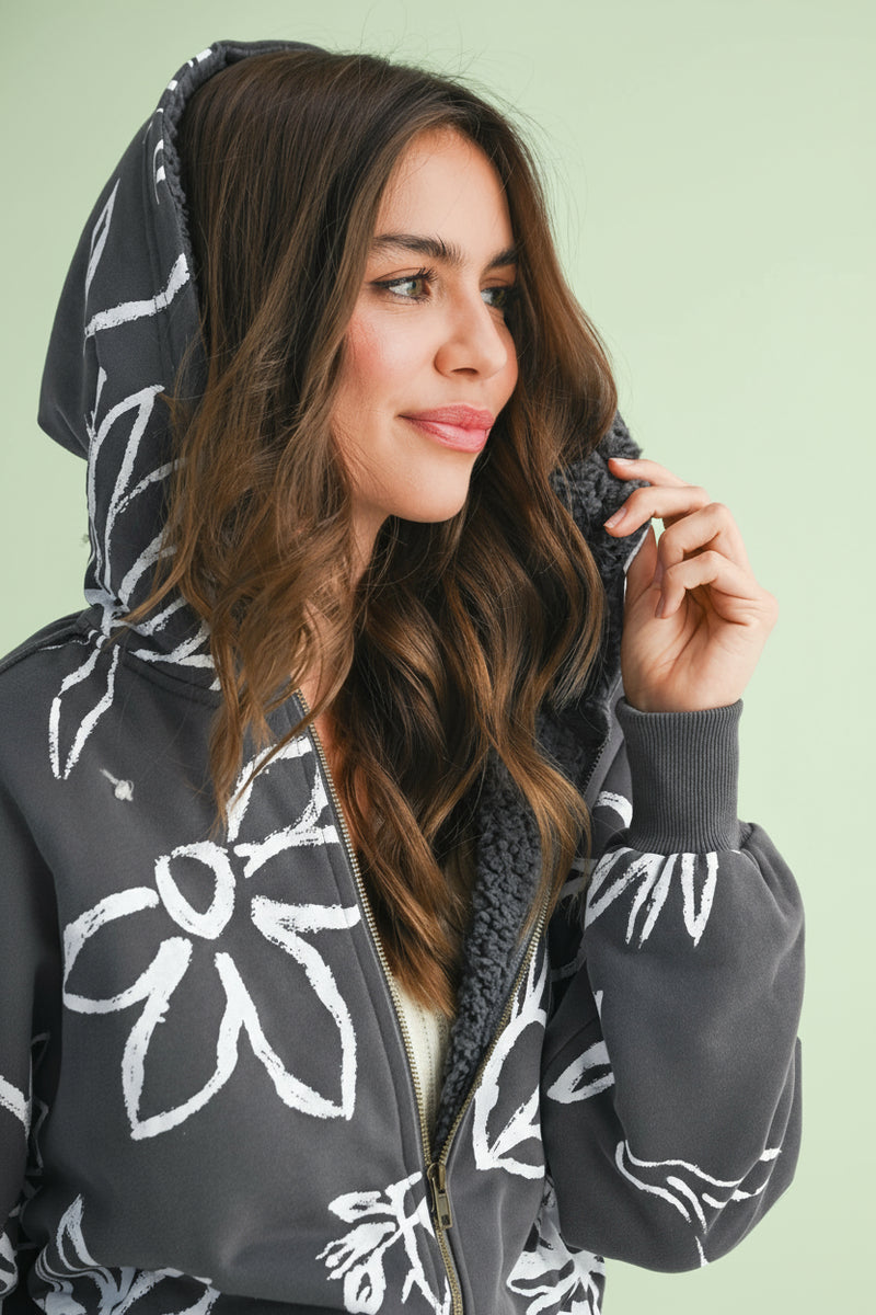 Oita Jacket Fleecelined Jacket - Grey