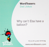 Wordteasers - Dad Jokes