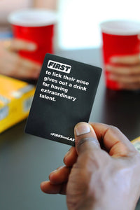 First & Last - Competitive Drinking Game