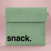 Flip Snack Bag 'Snack' Moss