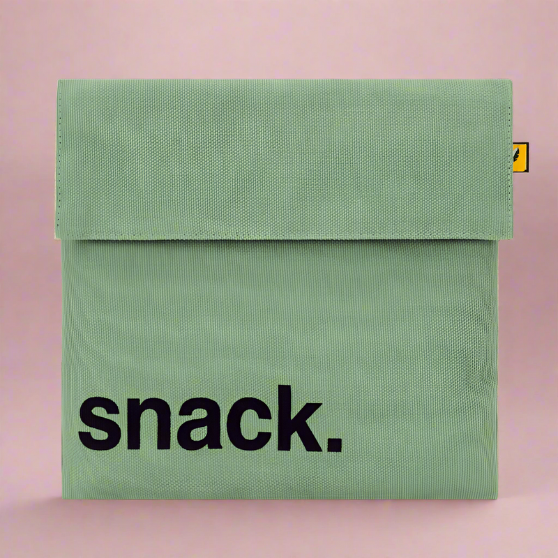 Flip Snack Bag 'Snack' Moss