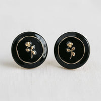 Geometric Rose-Inspired Earrings