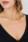 Satellite Choker Necklace Gold
