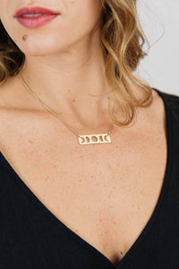 Satellite Choker Necklace Gold