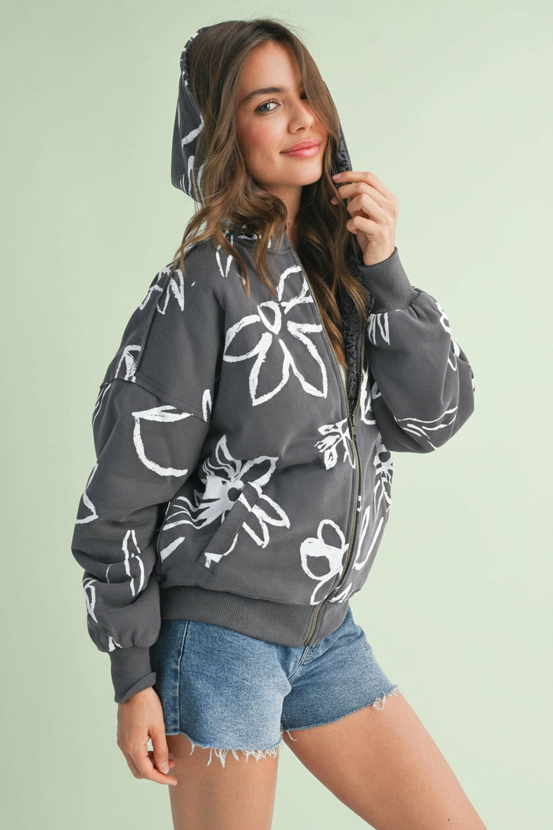 Oita Jacket Fleecelined Jacket - Grey