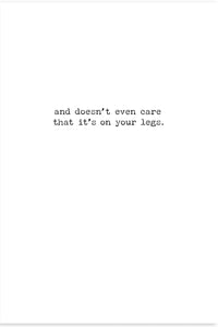 Need A Man Greeting Card