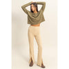 Crew Neck Cozy Sweatshirt - Olive