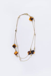 Margot Necklace Tortoiseshell