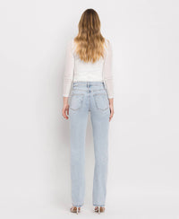 90's Vintage Super High Rise Straight Jeans - LV30