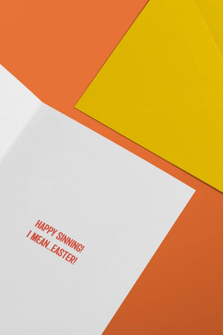 Happy Sinning - Holiday Card