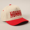 MOMMIN' Two-Tone Trucker Hat - Red