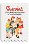 Thank You - Badass Teacher