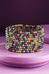 10 Piece Stretch Bracelet - Multi