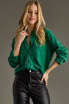 Super Soft Button Up - Green