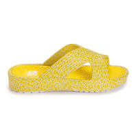 Spa Day Sandal - Lemon Floral
