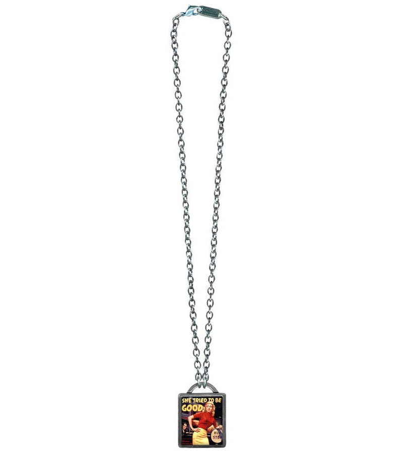 She Tried To Be Good Vintageware Necklace