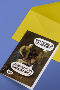 Cold & Bland - Mother's Day Card