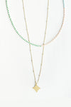 Americana Layered Necklace Multi