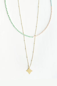 Americana Layered Necklace Multi