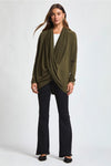 Soft Drape Hacci Wrap - Olive
