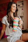 Neon Abstract Colors 38 Oz Tumbler