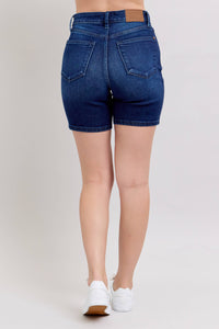 V-Front Dark Wash Bermuda