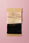Bows & Knots Stackable Hair Tie Bracelet Set