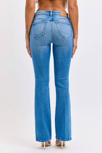 Mid Rise Bootcut Welt Pockets C269