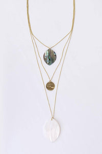 Sand And Sea Necklace Shell