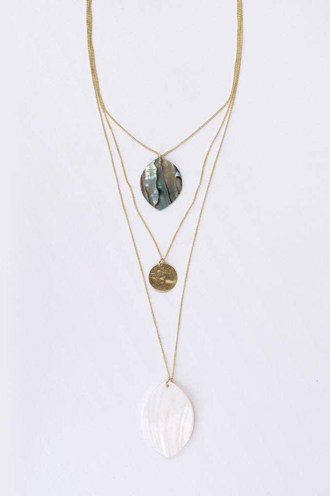 Sand And Sea Necklace Shell