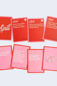 Sip or Spill — The Girl's Night Drinking Game by Relatable — Bachelorette Party Game