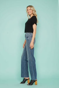 Mid Rise Tummy Control Straight - JB156