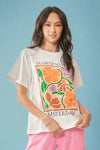 Amsterdam Flower Market Tee - White