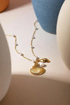 Shell Sea Pearl Necklace